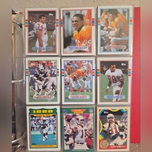 Vintage Football Trading Card Collection